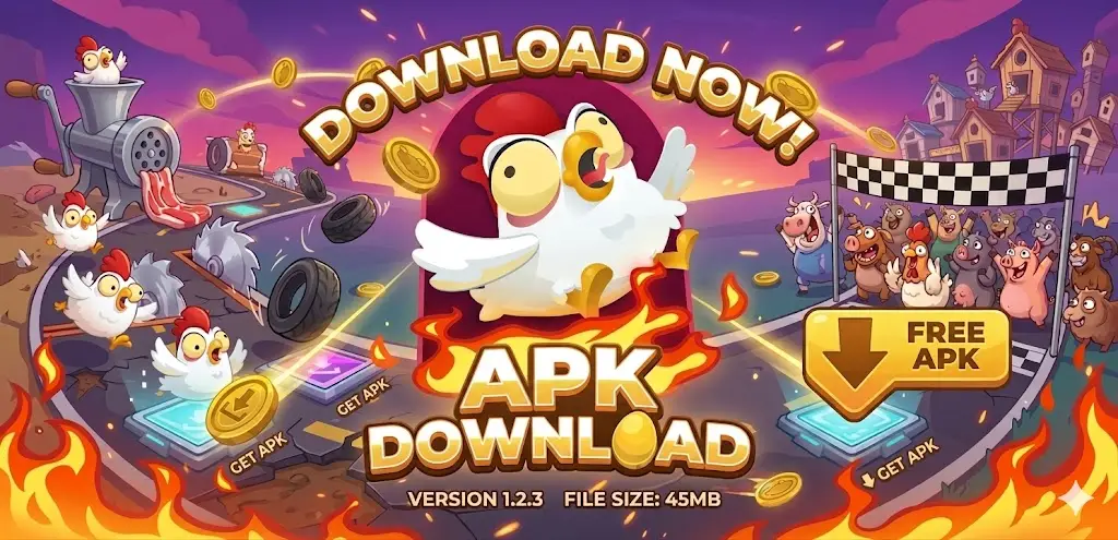 Chicken road APK letöltés mobilra